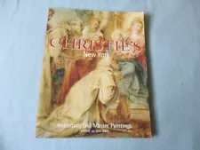 NEW Christie's Sale 9370 Old Master Paintings Auction Catalog May 2000 MM