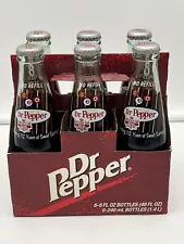 Dublin Dr Pepper 8 Oz Bottles 6 Pack Celebrating 112 Years New Old Stock RARE