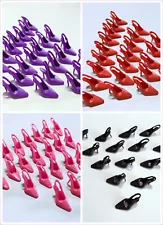 BARBlE Shoes 40 Pairs/Lot Sandals High Heels Shoes For 11.5" dolls Kids Toys M41