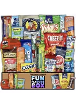 Cookies Chips Candy Snacks SALE Care Package Variety Pack 20 Count Sampler Box