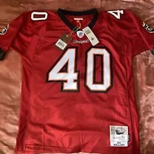 MIKE ALSTOTT Tampa Bay BUCCANEERS Mitchell & Ness Throwback LEGACY Jersey L