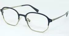 SERAPHIN by OGI GIBBS 8139 MATT BLACK /PALE GOLD EYEGLASSES 49-18-145mm (NOTES)