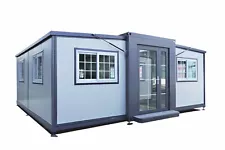 Clearance Sale-NEW 19'x20' Mobile Expandable Prefab Container House w/Bathroom