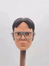 Marvel Legends Custom Dwight K Schrute Head 1/12 Scale Painted