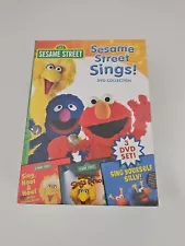 Sesame Street Sings! Box Set 3 DVD Set Brand New Sealed