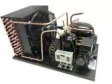 New Indoor Condensing Unit 1 HP, Low Temp, R404A, 115V (Embraco NT2180GKV1)