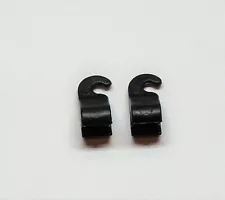 2 x WEAPON SHIELD HOLDER BLACK FOR PIN PLAYMOBIL to Belt Collar Figure C05