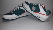 Size-11.5 Miami Dolphins Reebok Recline PH2 Sneakers Shoes Rare New With Box