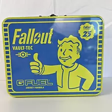 2022 25th Anniversary Fallout Vault-Tec Blue & Green Tin Lunchbox X GFuel