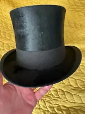 Vintage Victorian Top Hat OUTSTANDING!