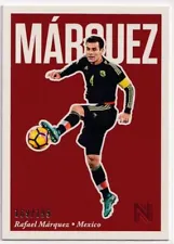 2017 Panini Nobility Soccer Rafel Marquez Red Prizm /199 Mexico