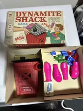 DYNAMITE SHACK Board GAME #4985 Milton Bradley WORKS Vintage