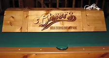 New Led Cheers Pool Table Light - Bar Pub Billiards Poker Wood Rustic Lamp