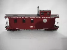 (WR) Blackstone Models B340959 HOn3 Scale D&RGW Long Caboose #0574