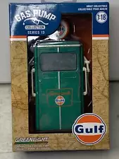 Greenlight 1/18 GREEN MACHINE Vintage Gas Pump S13 GULF 14130C