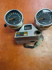 KAWASAKI 85 - 88 EN450 454 LTD GAUGE CLUSTER SPEEDO TACH INDICATOR LIGHTS OEM