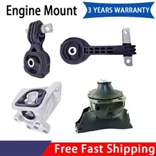 4pcs Engine Mounts Kit A4530 A4534 A4543 A4546 For 2006-11 Honda Civic 1.8L Auto