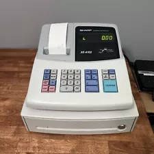 Sharp XE-A102 Electronic Cash Register No Keys