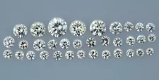 good quality mixed lot of good size loose diamonds 3.16ct natural loose diamonds