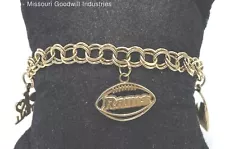 7" 14K/10K Yellow Gold Charm Bracelet - 12.95 Grams