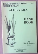 1979 Ancient Egyptian Medicine Plant Aloe Vera Hand Book History Healing Details