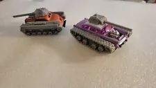 New Tank Tracks and Tank Turrets V3 for custom hotwheels 1/64 scale.