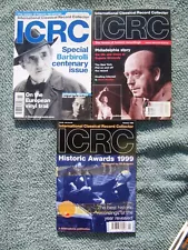 ICRC INTERNATIONAL CLASSICAL RECORD COLLECTOR Magazine 1999 3x Johanna Martzy