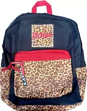 Tilly's Young & Reckless Book Bag Special Leopard Red Black Print Backpack