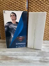 Superman Man of Steel SDCC Exclusive Limited Edition Statue Sealed Black Suit