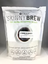 It Works Skinny Brew Fat-burning Coffee Blend 15 Single Packets Keto EXP 11/25