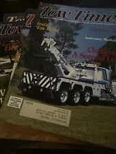 Vintage 1980’s TOW TIMES MAGAZINES For Towing & Recovery