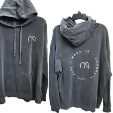Magnolia Chip and Joanna Gaines Silos Hoodie Sweatshirt Size 2XL 2X Gray