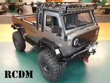 RCDM Front Roof Rack For The Axial Jeep "Mighty" FC Crawler Body / SCX10