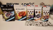 Beyblade X bundle (BX-34, BX-31, BX-23, BX-14, UX-05