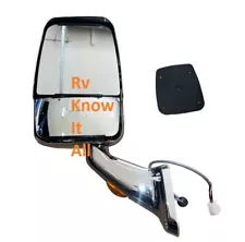 715567 Velvac RV Mirror Chrome Fleetwood - See description for appropriate Rv's