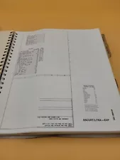 1984 FORD ESCORT MERCURY LYNX EXP ELECTRICAL WIRING DIAGRAMS GUIDE SHEETS