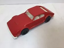 Vintage 1960's NYLINT TOYS PLASTIC TORONADO CAR FOR CAR HAULER TRANSPORT 8" Red