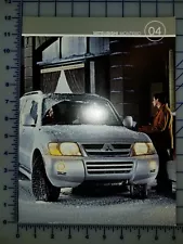 2004 Mitsubishi Montero Brochure 4X4 (For: Mitsubishi)