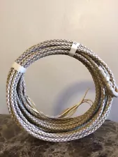 Western Handmade 6 strand Rawhide Reata (53 ft long 3/8 ( diameter)