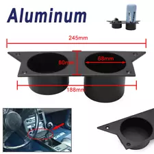 For 3rd Third Gen Chevy Camaro Center Console 82-92 Aluminum Cup Holder Ash Tray