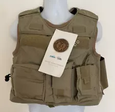 SECOND CHANCE Standard Fix Pocket Armor Carrier Side Open Medium 2214-2015 Tan