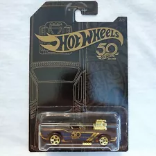 Hot Wheels 50th Anniversary #3 Rodger Dodger Black 1:64 Scale For Sale