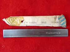 1969 Pontiac Catalina NOS GM Dash Woodgrain Insert Molding # 9797469