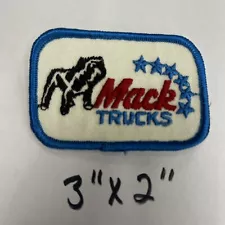 New Vintage Mack Truck Patch The Real Deal Over 25 Yes Old ￼Sew/ Iron on