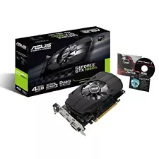 New ListingASUS Geforce GTX 1050 Ti 4GB Phoenix fan Edition DVI-D DP 1.4 Gaming Card