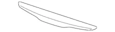 Genuine Volvo Handle 31218231 (For: Volvo C30)