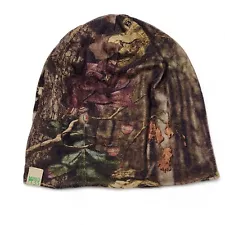 Minus 33 Wool Beanie Skull Cap Reversible Hat Camouflage Mossy Oak Camo Stretch