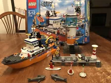 LEGO CITY: Coast Guard Patrol Boat & Tower (7739)