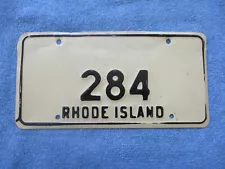 Rhode Island Personalized Vanity License Plate #284