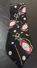 Tabasco Hot Sauce Tie Golf Club SILK USA Made